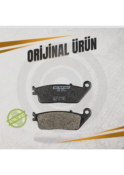 Trıumph Bonnevılle T100 900 (2017-2020) Yarı Metalik Ön Fren Balatası