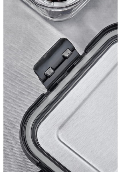 640 ml Cam Saklama Kabı – Paslanmaz Çelik Kapaklı, Sızdırmaz, Bulaşık Makinesine Uygun modelleri