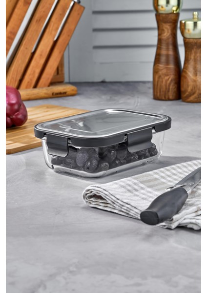 640 ml Cam Saklama Kabı – Paslanmaz Çelik Kapaklı, Sızdırmaz, Bulaşık Makinesine Uygun indirimleri