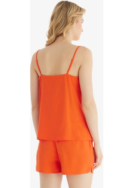 Kadın Pijama Takımı 60531 - Turuncu fiyatları