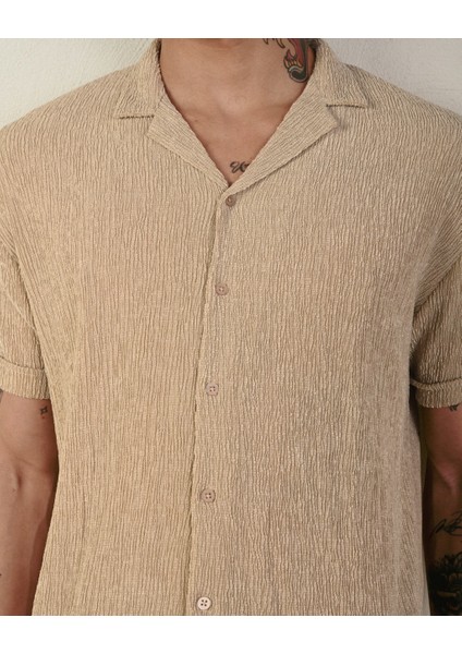 Bürümcük Kumaş Erkek Gömlek