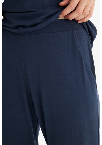 Kadın Pijama Takımı 51836 - Lacivert
