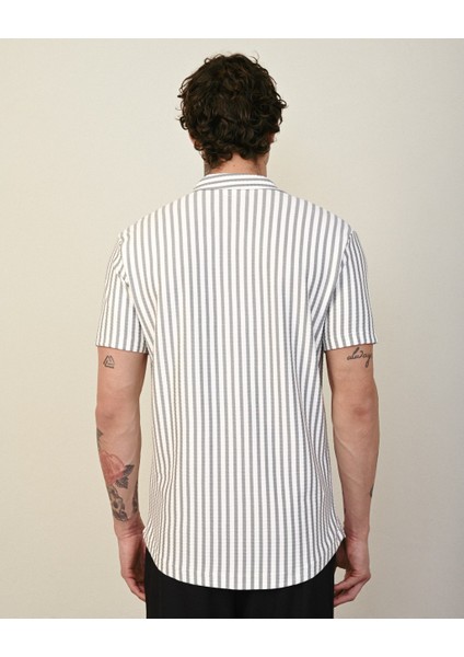 Çizgili Erkek Gömlek indirimleri