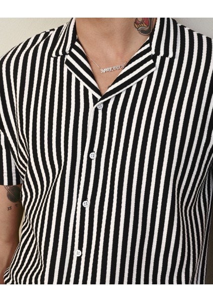 Çizgili Erkek Gömlek