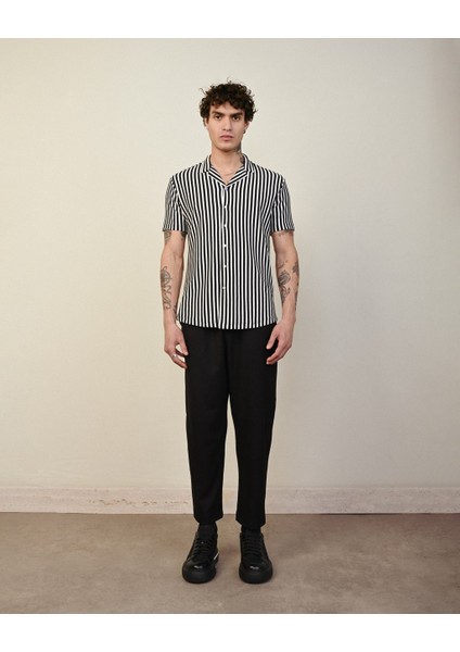 Çizgili Erkek Gömlek modelleri