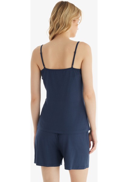 Kadın Pijama Takımı 51838 - Lacivert