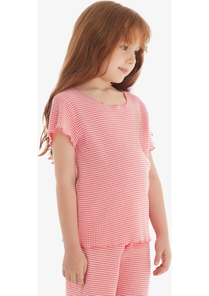 Kız Çocuk Pijama Takımı 60567 - Pembe