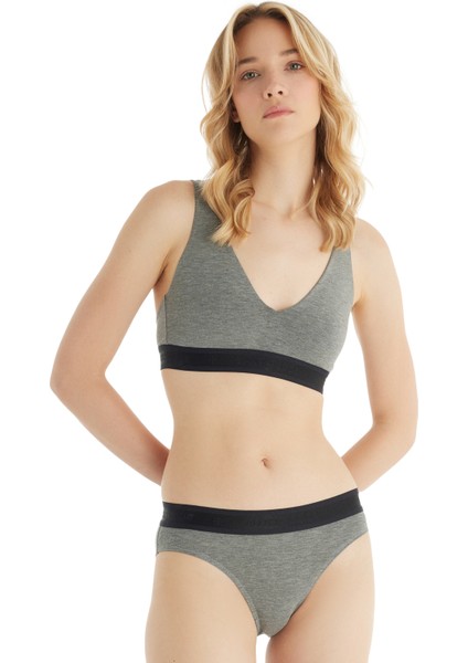 Kadın Sütyen 51820 - Antrasit Melanj fırsatları