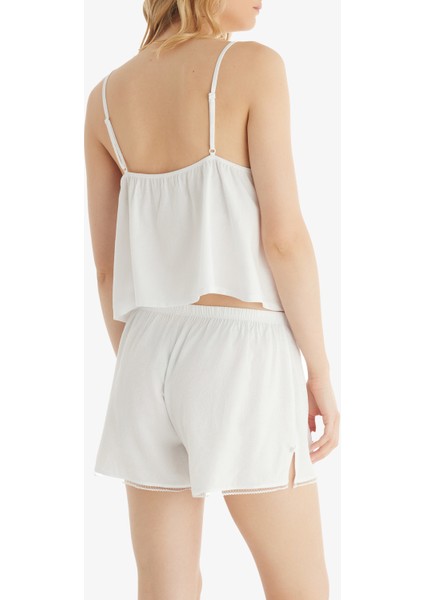 Kadın Şort 51832 - Beyaz modelleri