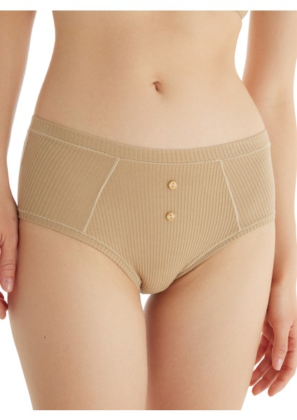 Kadın Slip 51809 - Kahverengi