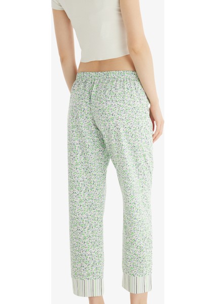 Kadın Pijama Altı 51805 - Çiçek Baskılı