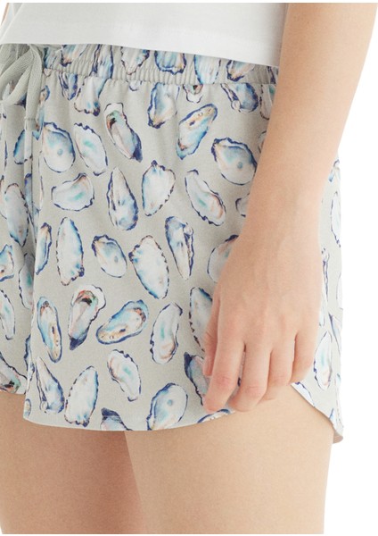 Kadın Pijama Takımı 60541 - Beyaz fırsatları