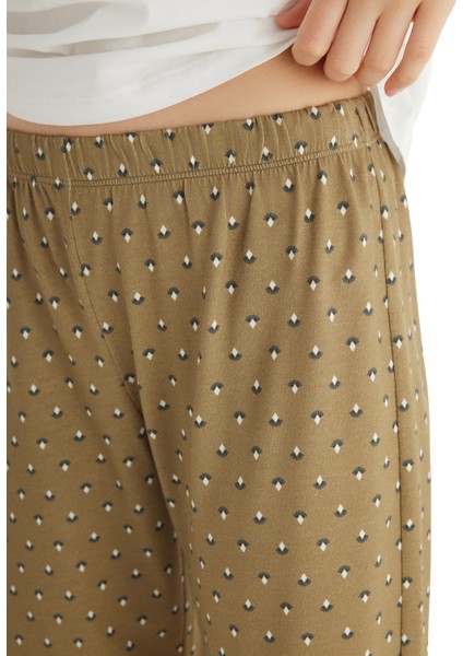 Kadın Pijama Takımı 51865 - Beyaz fırsatları