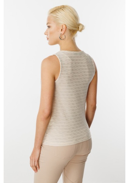 Degaje Yaka Simli Bluz 51395