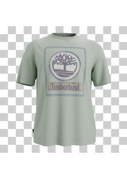 Front Seasonal Stack Logo Tee Erkek Tişört TB0A6DHDENE1