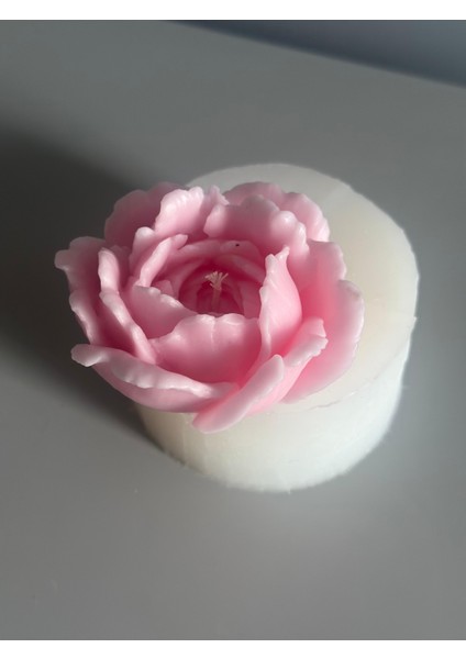 Açmış Şakayık Model Mum Silikon Kalıbı fırsatları