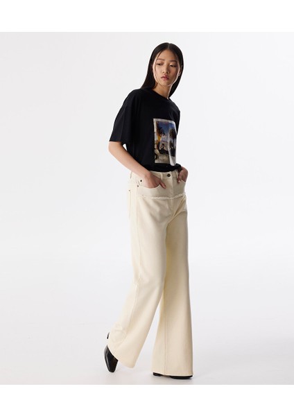 Non Denim Mıx Pantolon TS1250003112018 fiyatları