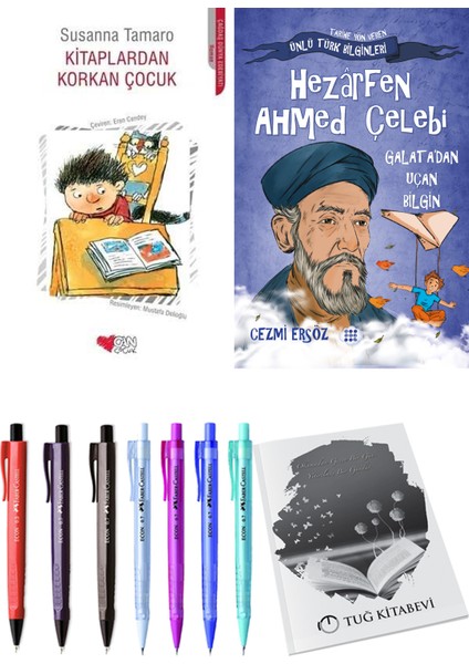 Kitaplardan Korkan Çocuk ve Hezarfen Ahmed Çelebi Galata'dan Uçan Bilgin