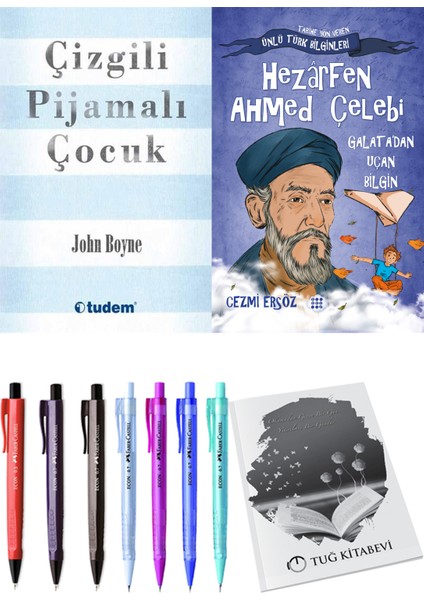 Çizgili Pijamalı Çocuk ve Hezarfen Ahmed Çelebi Galata'dan Uçan Bilgin