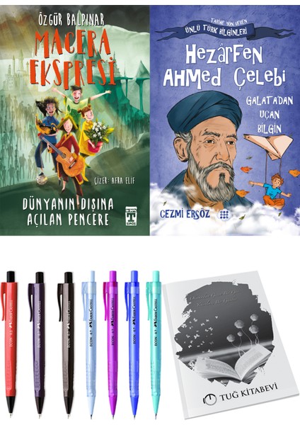 Macera Ekspresi Dünyanın Dışına Açılan Pencere ve Hezarfen Ahmed Çelebi Galata'dan Uçan Bilgin