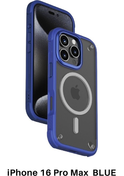 Air caseform magnetic case Apple iPhone 16 pro max (Blue)