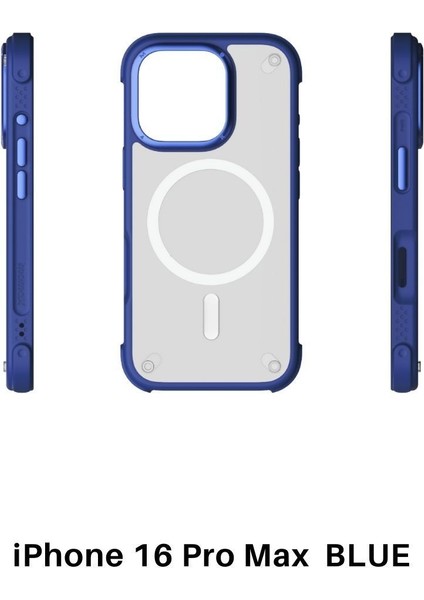 Air caseform magnetic case Apple iPhone 16 pro max (Blue)