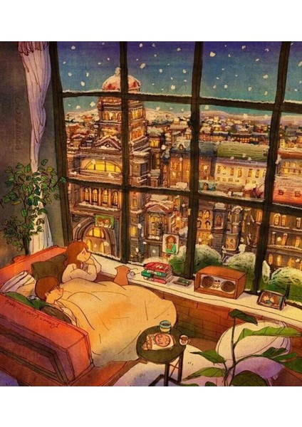 Hı Stone 5d Elmas Boncuk Taş Işleme Mozaik Goblen Kit 50X40CM GC89239