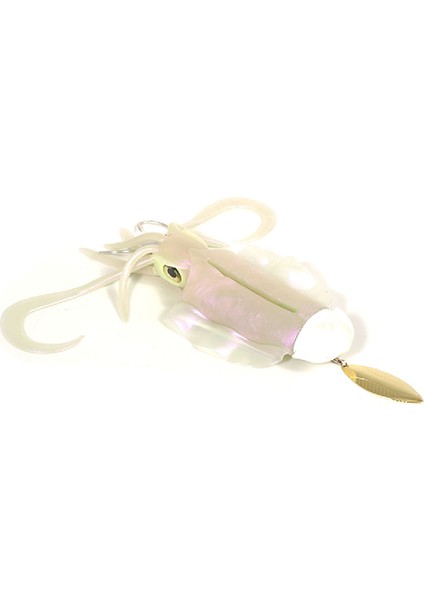 Cuttlefish 285GR Silikon Kalamar Jig Yem Renk : White Uv