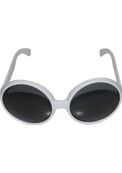 80 li Yıllar Beyaz Renk Nostalji Yeşilçam Parti Gözlüğü