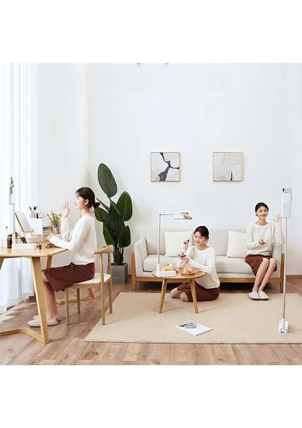 Çok Fonksiyonlu LED Işıklı 360 Derece Kumandalı Canlı Yayın Braketi Selfie Telefon Standı indirimleri