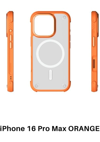 Air caseform magnetic case Apple iPhone 16 pro max (Orange)
