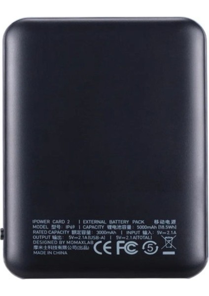 Ipower Card 2 External Battery Pack 5000 mAh