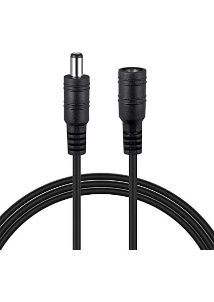 Dc Adaptör Uzatma Kablosu 2 Metre 5.5 mm x 2.1 mm Dişi Erkek Modem Uzatma 4383