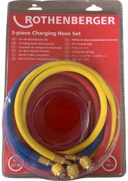 Manifolt Hortum 1/4" St R22 R134A R407C R404A 1,5m