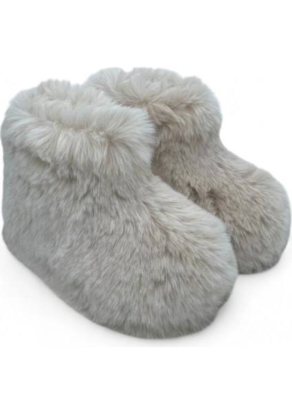 Bej Tüylü Kadın Ev ve Ofis Botu - Frosty Comfort fiyatları