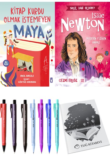 Kitap Kurdu Olmak İstemeyen Maya ve Isaac Newton Modern Fiziğin Babası