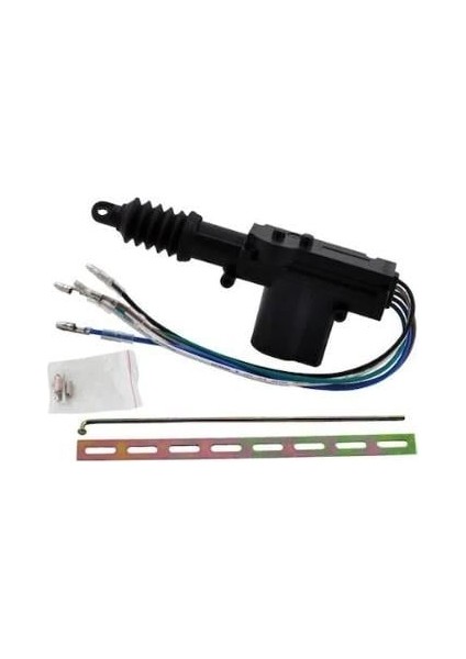 24V Merkezi Kapı Kilit Motoru (5-Kablo) (Ön)