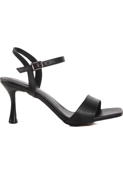 448189 Z Siyah Kadın Topuklu Ayakkabı modelleri