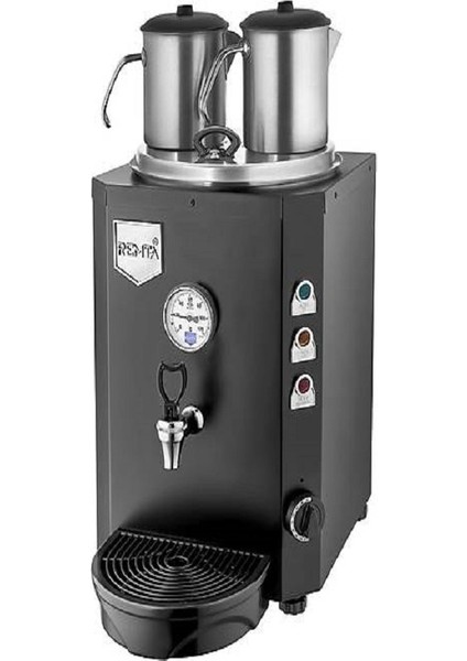2 Demlikli Jumbo Çay Makinası (13 lt)