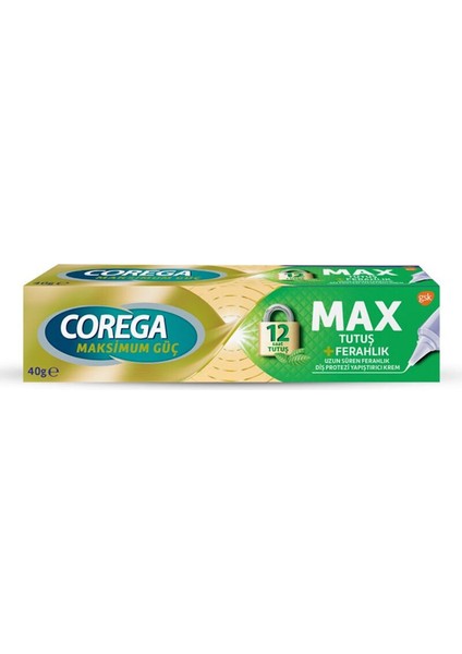 Max Tutuş Protez Yapıştırıcı 40 g
