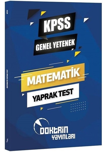 KPSS Matematik Yaprak Test