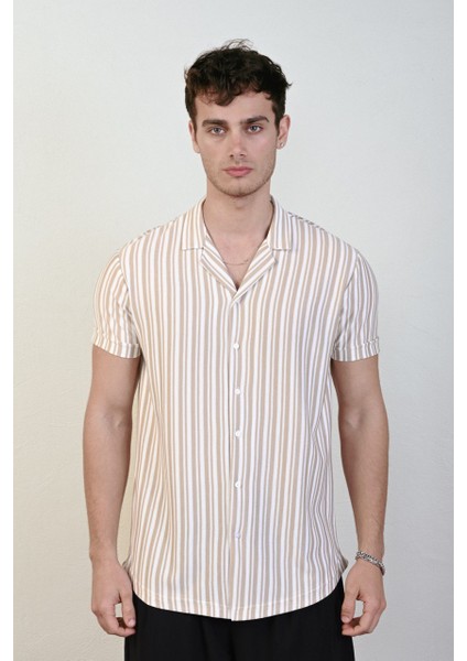 Çizgili Erkek Gömlek