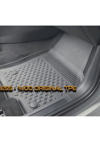 Volkswagen Taigo 2021+ Uyumlu 4.5d Premium Havuzlu Paspas ve Liner Marka 3D Alt Bagaj Havuzu