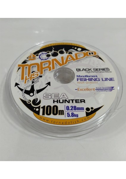Sea Hunter 100 mt Monofilament Misina - 0,28 mm