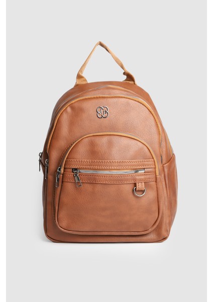 Kadın Nales Donma Suni Deri Sırt Çantası Taba fiyatları