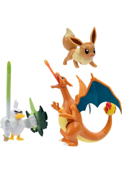 Battle Aksiyon Figür ve Figür 3'lü Set PKW2980