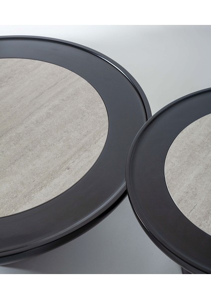 Dyno Sehpa Seti - Porselen - Siyah modelleri