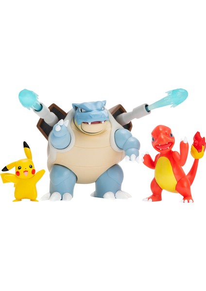 Battle Aksiyon Figür ve Figür 3'lü Set PKW2579