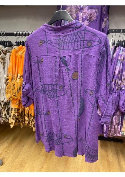 Çiçekli Keten Gömlek fiyatları