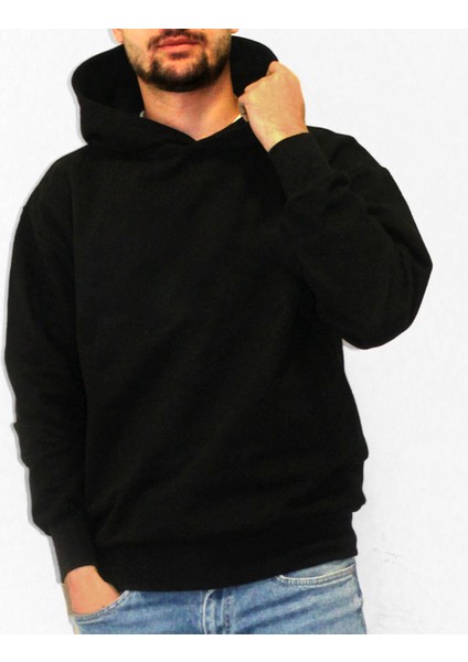 Siyah Unisex Hoodie